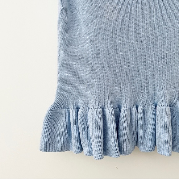 Topshop Peplum Knitted Tank - Picture 6 of 6